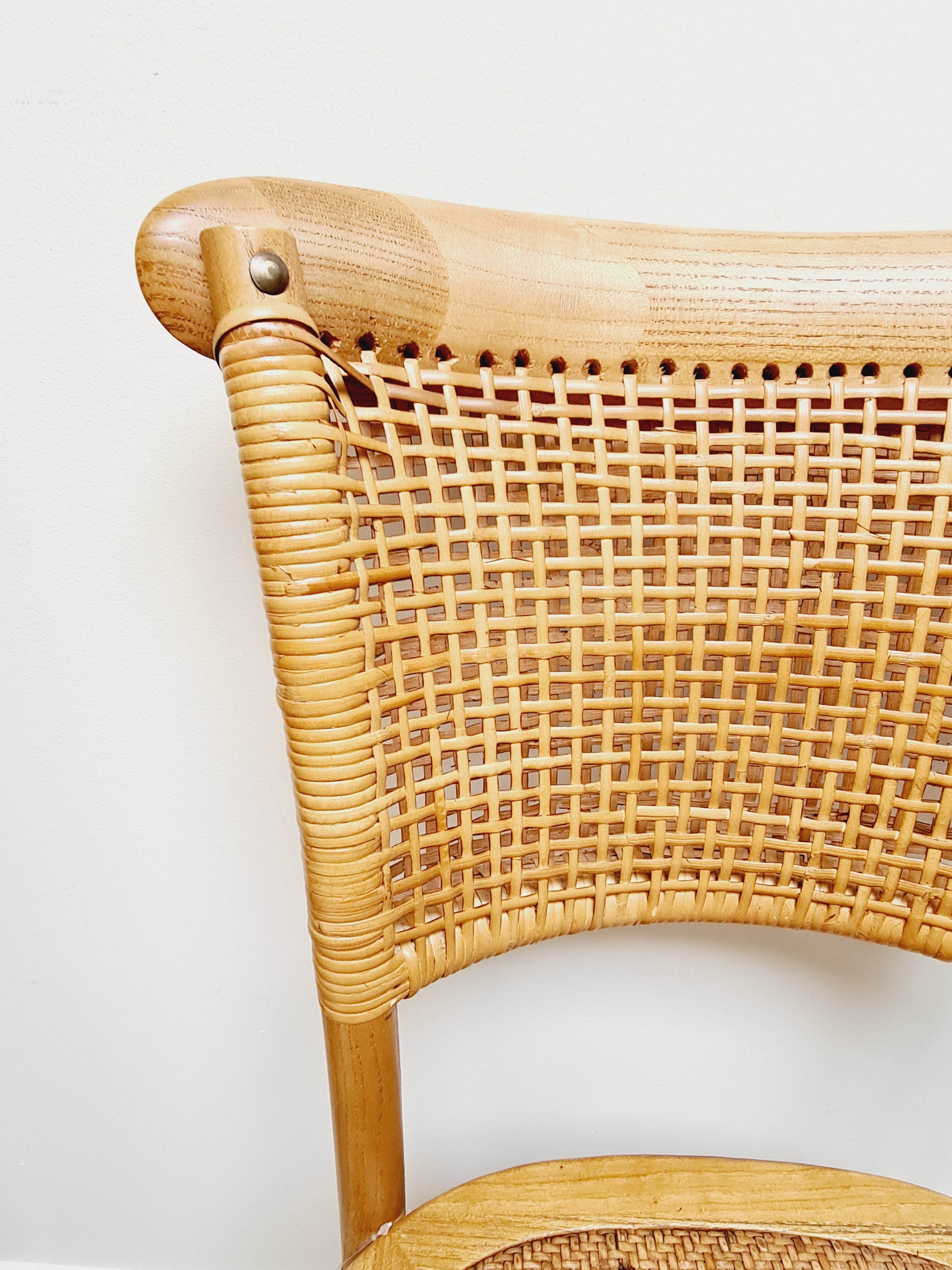 Rattan discount weave chair