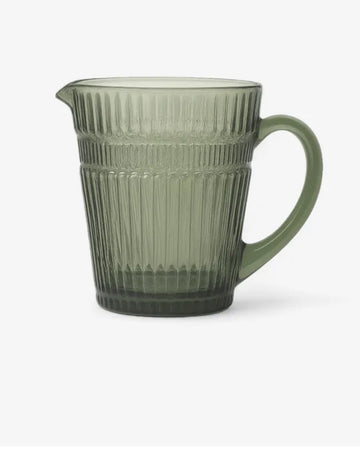 French Country Glow Pitcher Olive