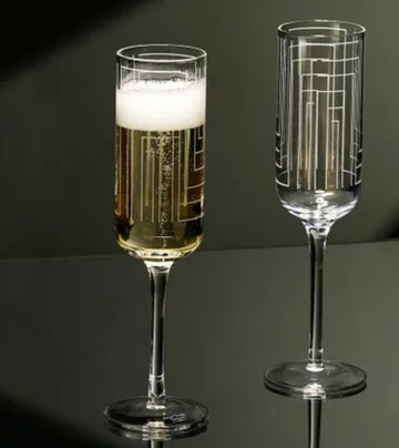 Maze Champagne Flutes Set of 2
