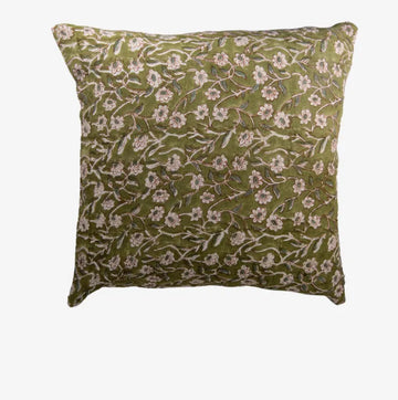 French Country Daisy Handblocked Cushion Cover