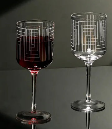 Maze Wine Glasses Set of 2