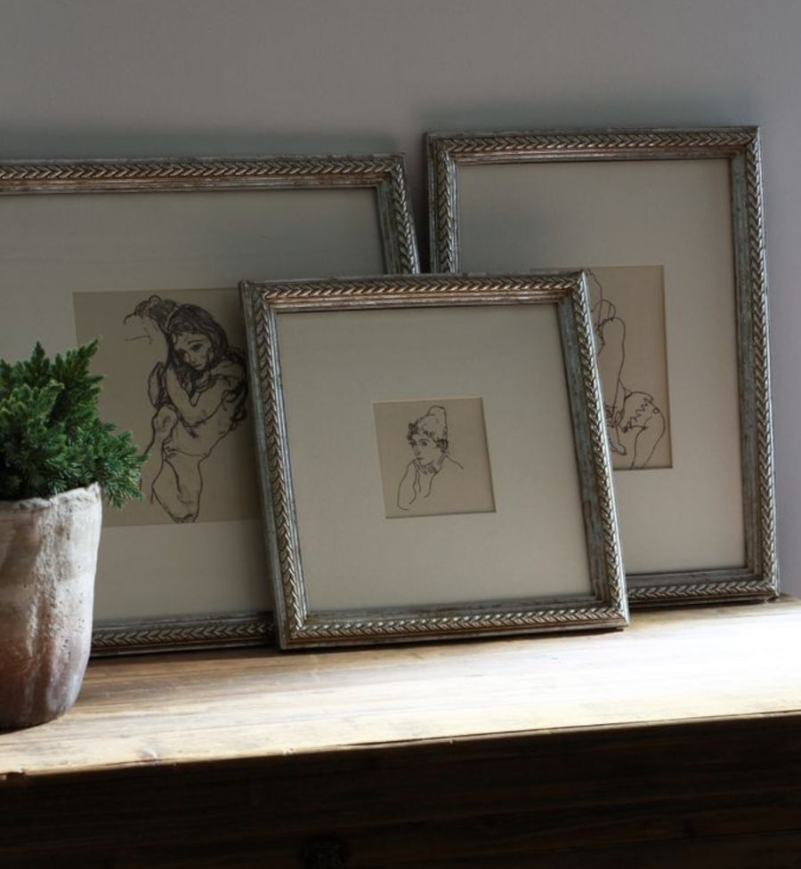 French Country Rope Gallery Wall Frame