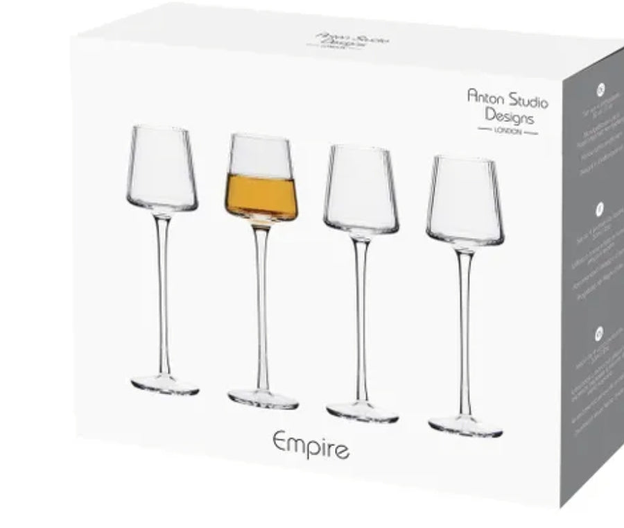 Set of 4 Liqueur Glasses