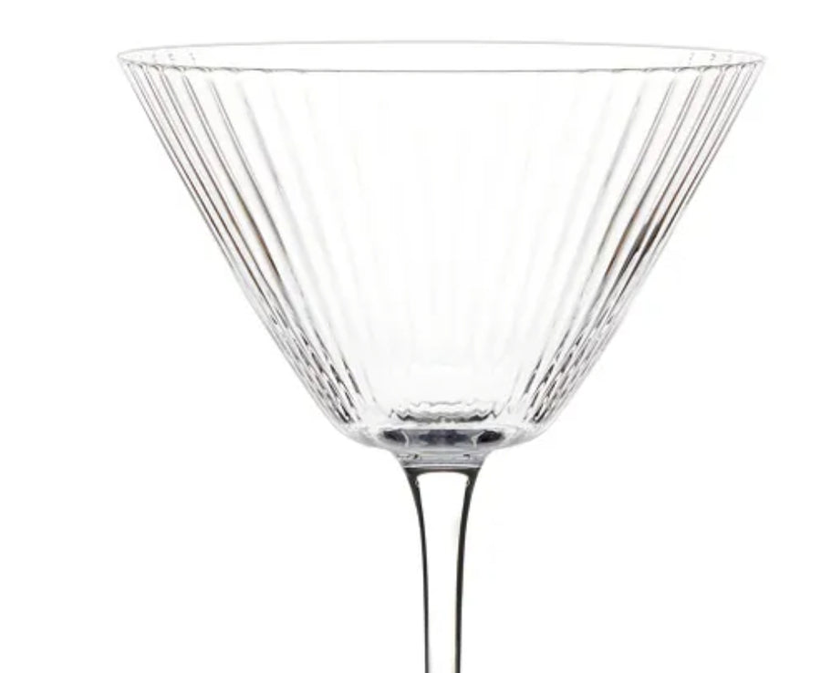 Set of 2 Martini / Cocktail Glasses