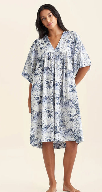 Papinelle Toile De Jouy Kaftan Nightie