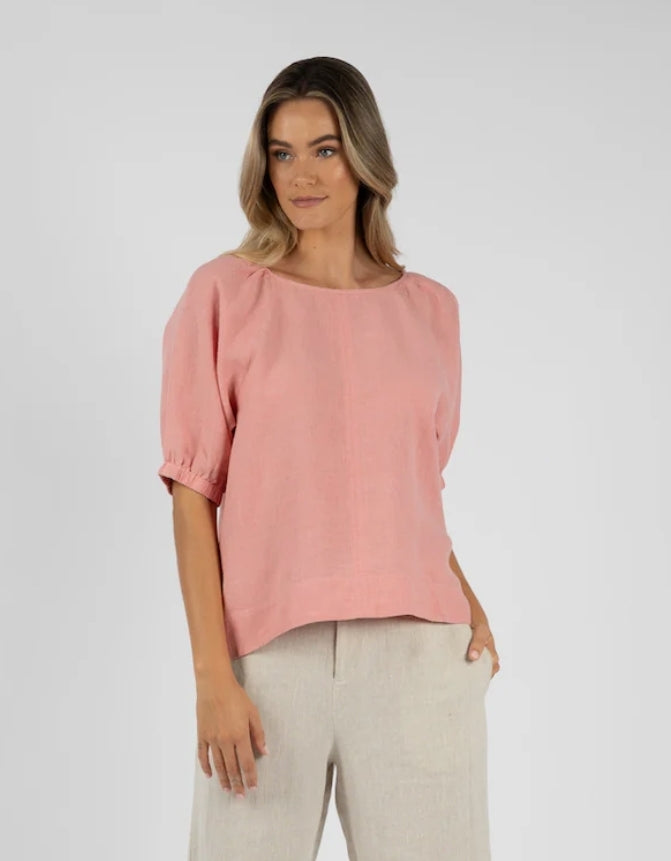 Humidity Lagoon Blouse Blush