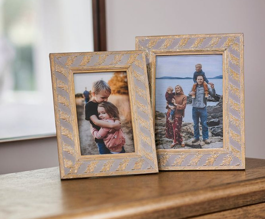 French Country Leaves Photo Frames