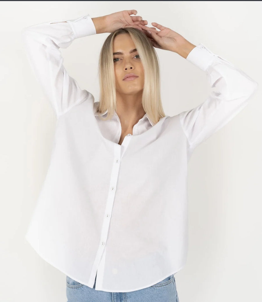Humidity Stephanie Shirt White
