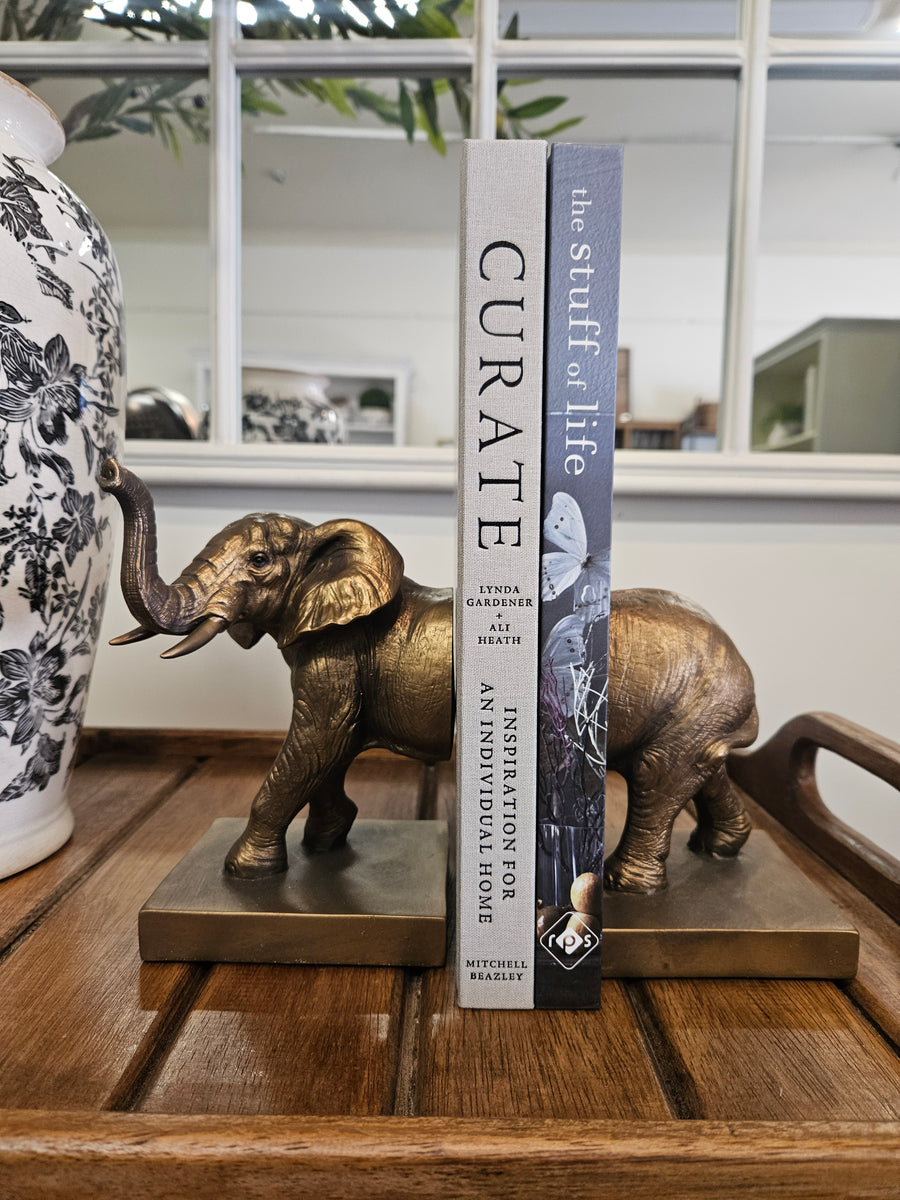 Elephant Bookends