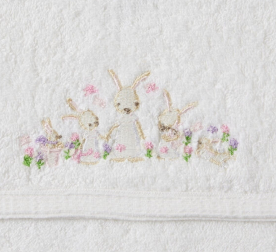 Bunny Towel & Face Cloth Set