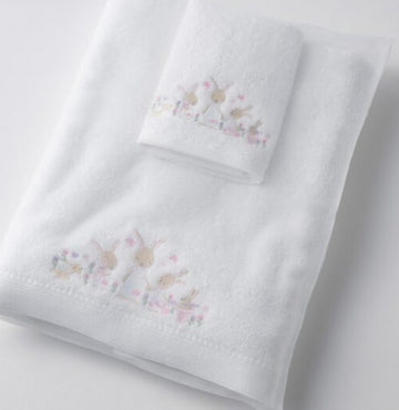 Bunny Towel & Face Cloth Set