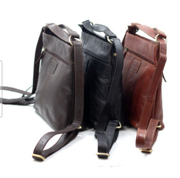 Barron Leather Backpack