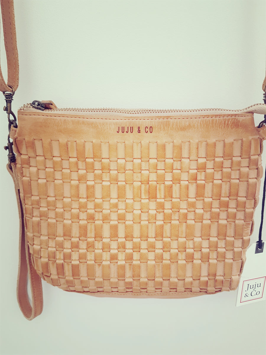 Juju & Co Woven Crossbody Bag