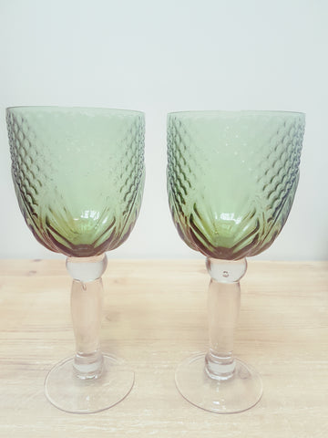 French Country Vintage Glasses