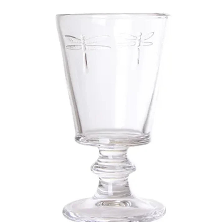 French Country Dragonfly Tumblers & Wine Glasses
