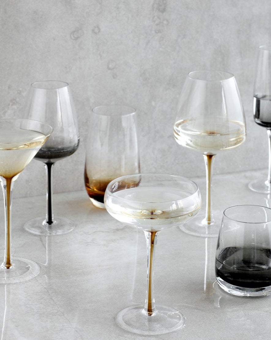 Broste Copenhagen Amber Glasses