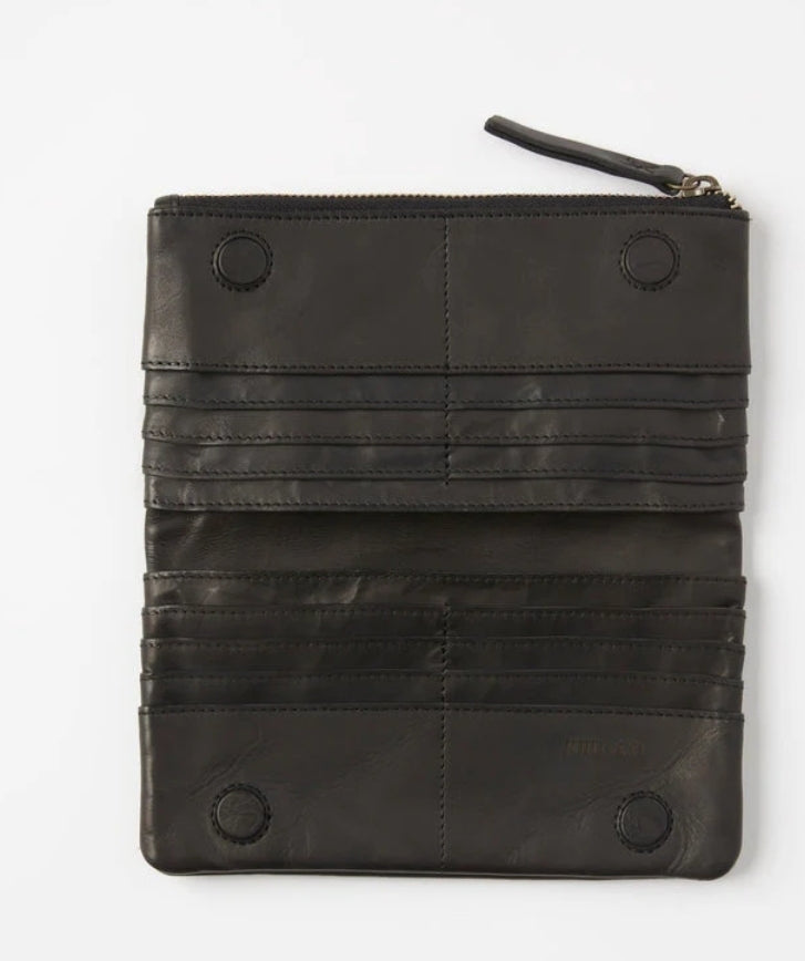 Juju & Co Large Black Wallet